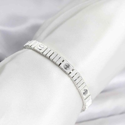 Gümüş Renk VIP Seri Bileklik