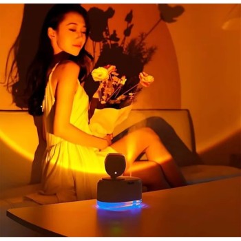 Gün Batımı Lambalı Hava Nemlendiricisi 