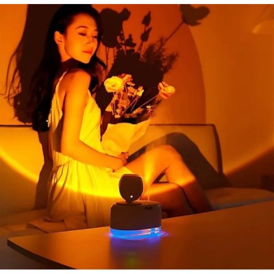 Gün Batımı Lambalı Hava Nemlendiricisi 