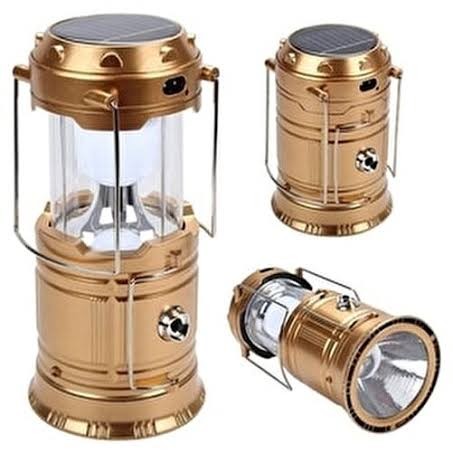 Güneş Enerjili Çok Fonksiyonlu Kamp Feneri