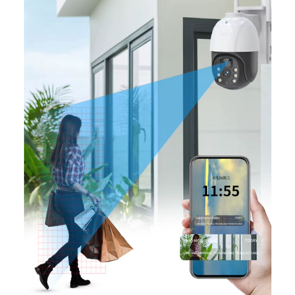 Güneş Enerjili Dış Mekan Güvenlik Kamerası 