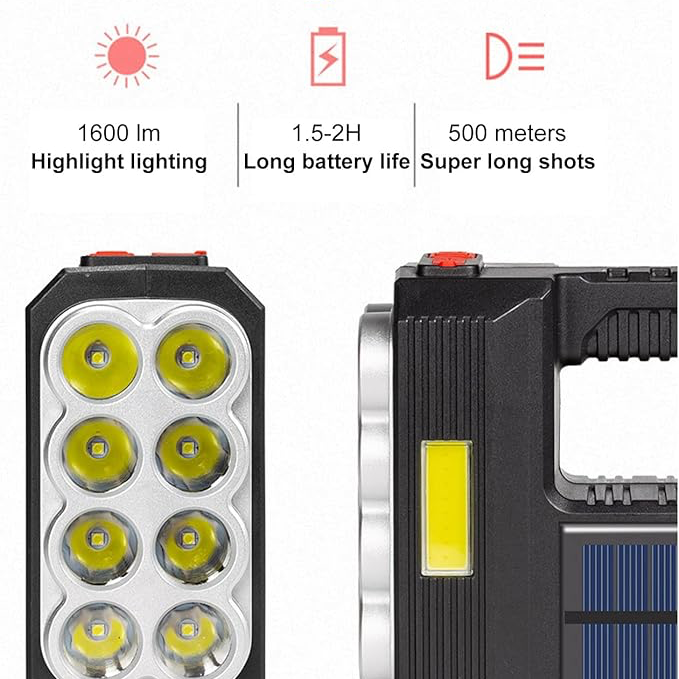 Güneş Enerjili Kamp Av Feneri