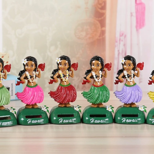 Güneş Enerjili Solar Dans Eden Kız Büyük Boy