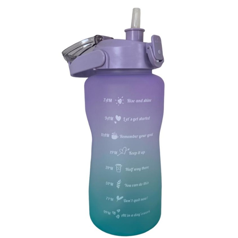 Günlük Motivasyon Su Matarası 2 Litre