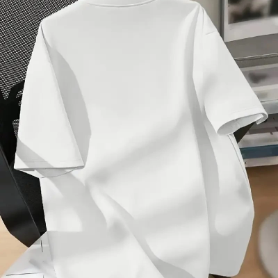 Hafif   Günlük T-Shirt Eğlenceli Karikatür Ayı ve 