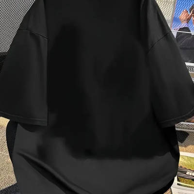 Hafif   Günlük T-Shirt Eğlenceli Karikatür Ayı ve 