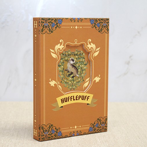 Harry Potter Hufflepuff Deri Defter 