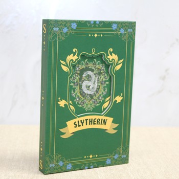 Harry Potter Slytherin Deri Defter 