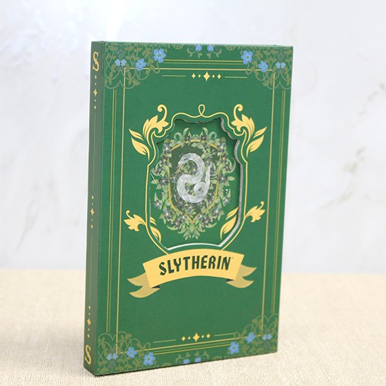 Harry Potter Slytherin Deri Defter 