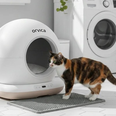 HD Kameralı Akıllı Kedi Tuvaleti 