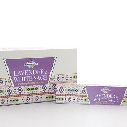 Hem Sacred Elements Lavender White Sage Masala Aromalı Çubuk Tütsü 
