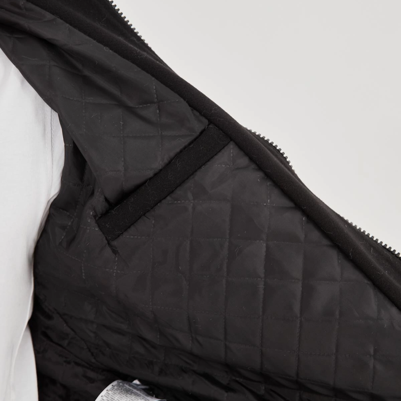 İçten Elyaf ve Astarlı Kolları Suni Deri Ceket - Turuncu -