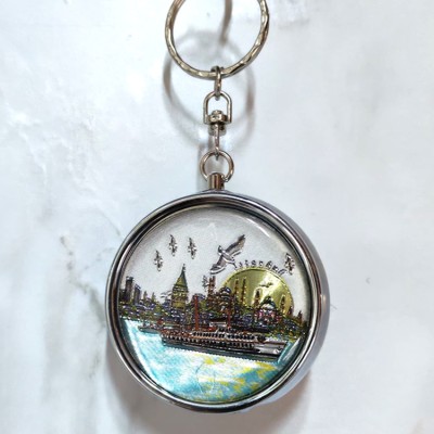 İstanbul Temalı Cep Küllüğü Anahtarlık 