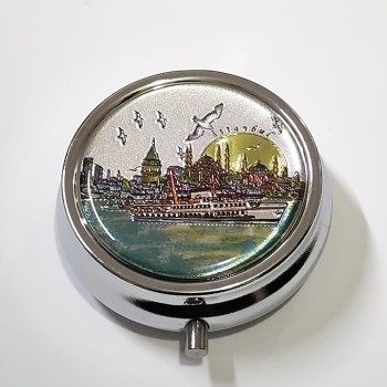 İstanbul Temalı İlaç Kutusu - Model 10 