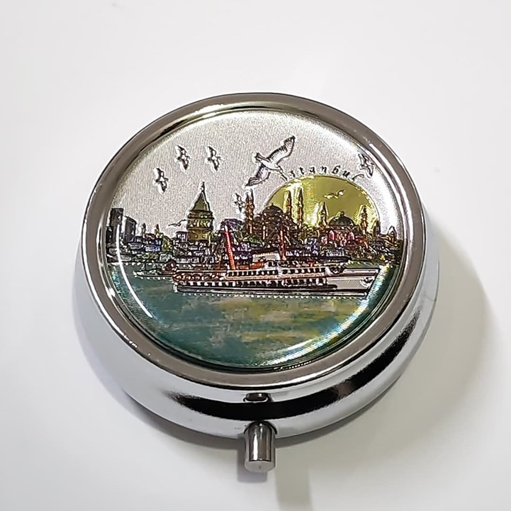 İstanbul Temalı İlaç Kutusu - Model 10 