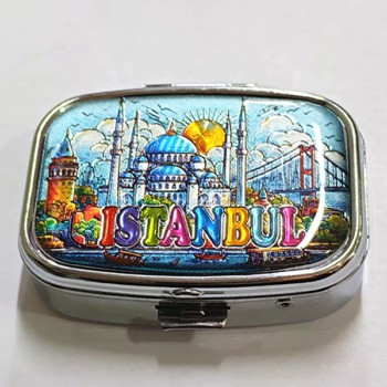 İstanbul Temalı İlaç Kutusu - Model 4