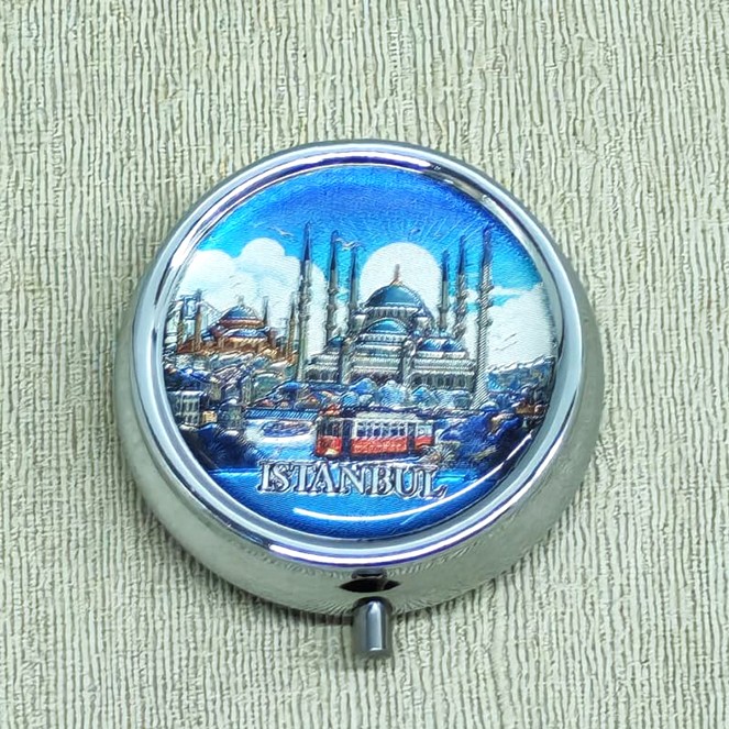 İstanbul Temalı İlaç Kutusu - Model 5