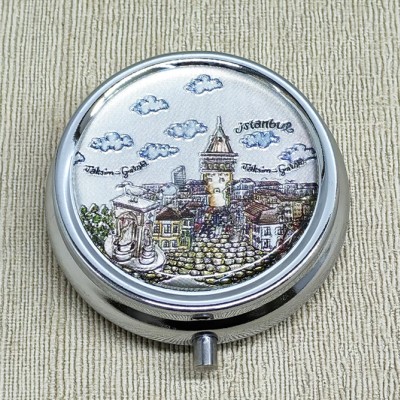 İstanbul Temalı İlaç Kutusu - Model 6