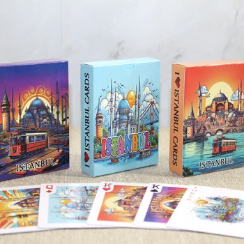 İstanbul Temalı İskambil Oyun Kartı 