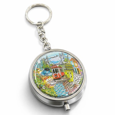 İstanbul Temalı Küllük Anahtarlık 