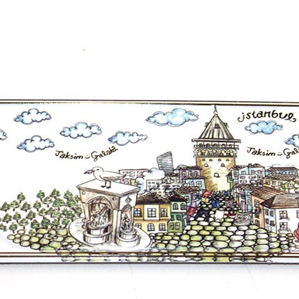 İstanbul Temalı Magnet Model 12