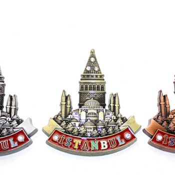 İstanbul Temalı Metal Magnet Model 1 