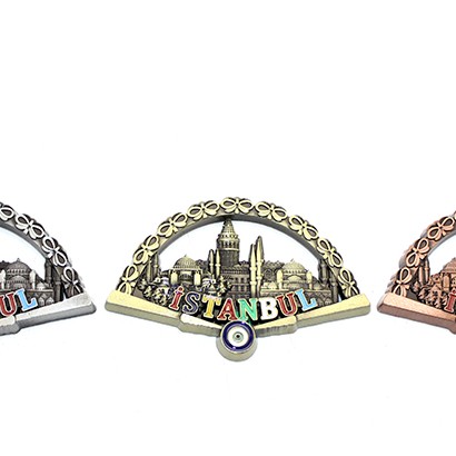 İstanbul Temalı Metal Magnet Model 2 
