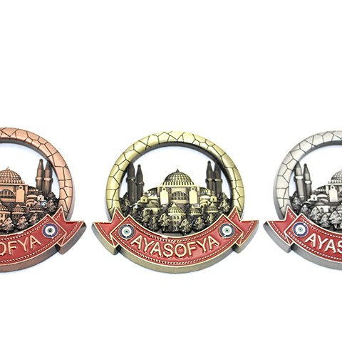 İstanbul Temalı Metal Magnet Model 4 