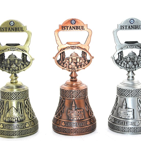 İstanbul Temalı Metal Zil 