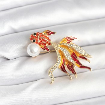 Japon Balığı Model Broş