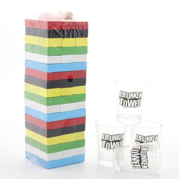 Jenga Shot Bardak Oyunu Model 1 Jenga Shot Bardak Oyunu Model 1