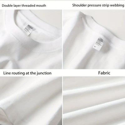 Kadın Kısa Kol Yazlık Tişört Bisiklet Yaka Baskılı Oversize T-Shirt - Beyaz