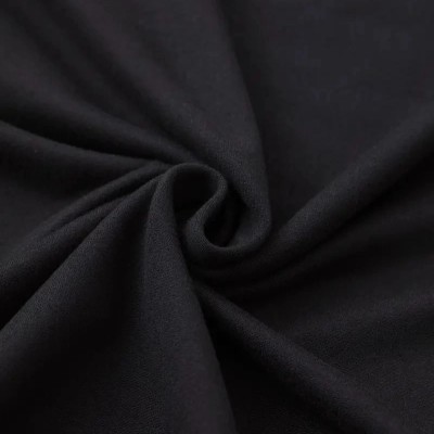 Kadın Kısa Kol Yazlık Tişört Bisiklet Yaka Baskılı Oversize T-Shirt - Siyah