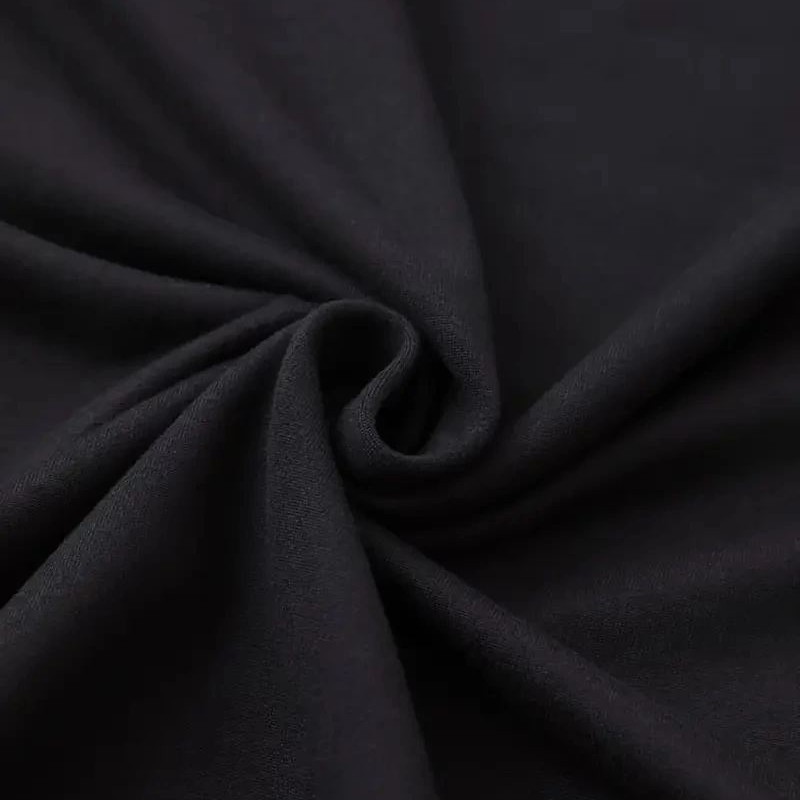 Kadın Kısa Kol Yazlık Tişört Bisiklet Yaka Spider Baskılı T-Shirt - Siyah