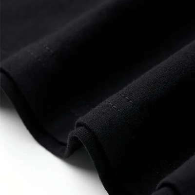 Kadın T-Shirt Bisiklet Yaka Kısa kol Baskılı Tişört - Siyah
