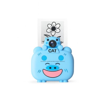 Kameralı Fotoğraf Yazıcısı Mavi Renk 