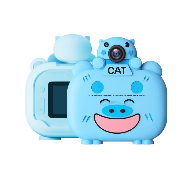 Kameralı Fotoğraf Yazıcısı Mavi Renk 