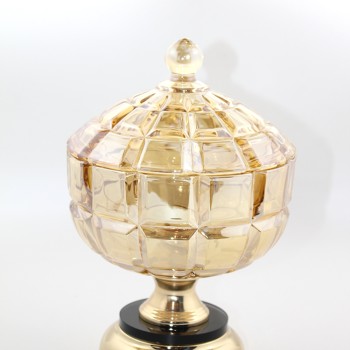 Kapaklı Cam Şekerlik Model 2 