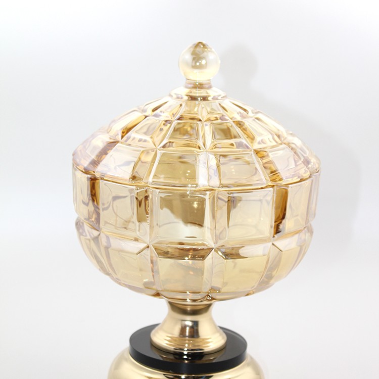 Kapaklı Cam Şekerlik Model 2 