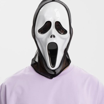Kapşonlu Çığlık Maskesi Scream Maskesi 33x21 cm