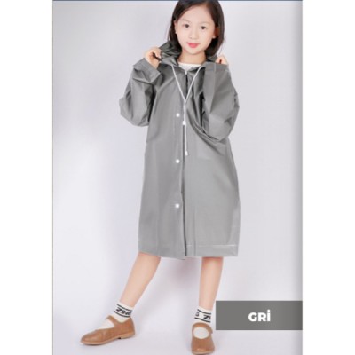 Kapüşonlu Çocuk Yağmurluk 