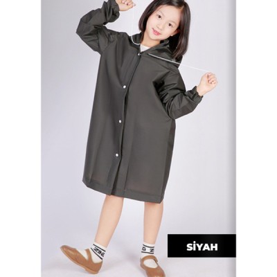 Kapüşonlu Çocuk Yağmurluk 