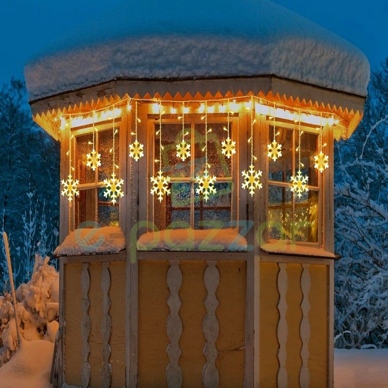 Kar Tanesi 8 Fonksiyonlu 3m 12 Saçaklı