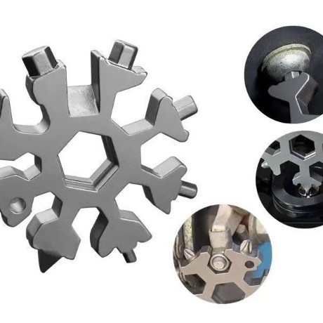 Kar Tanesi Çok Amaçlı Anahtarlık Açacak