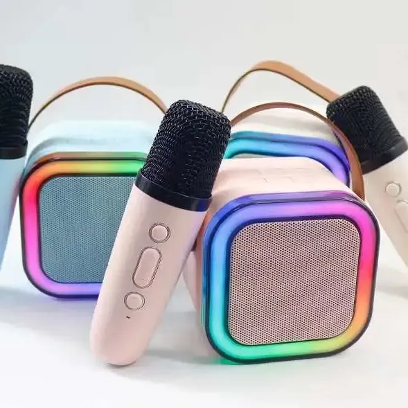 Karaoke Mikrofon Hoparlör Seti