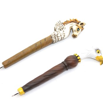 Kartal Ve Unicorn Polyester Tükenmez Kalem 