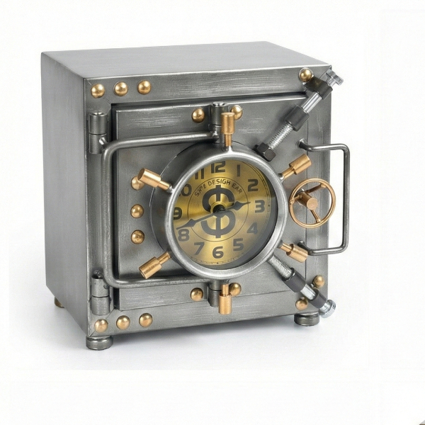 Kasa Tasarımlı Masaüstü Saat 