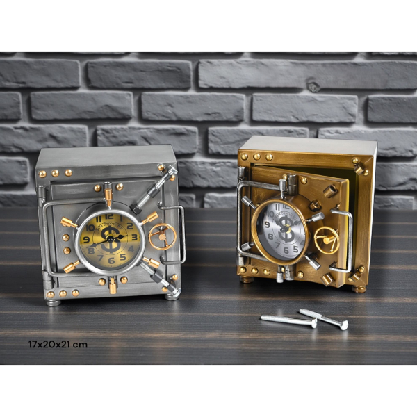 Kasa Tasarımlı Masaüstü Saat 