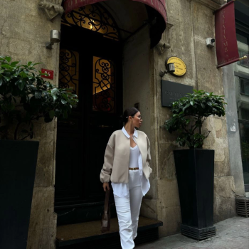 Kaşe Kaşmir Fermuarlı CEKET - Bej