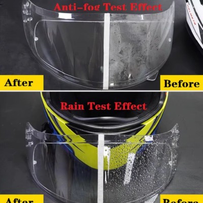 Kask Vizörü İçin Yağmur ve Buğu Engelleyici Film Kask Vizörü İçin Yağmur ve Buğu Engelleyici Film